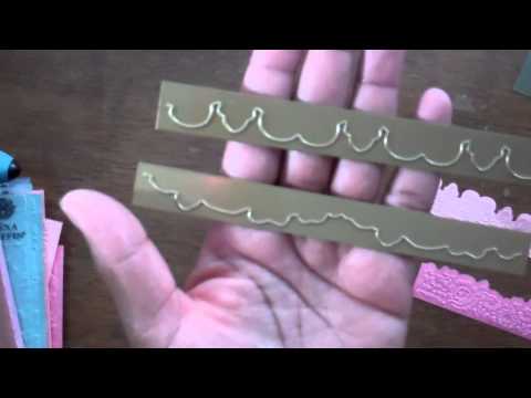 Anna Griffin Garden Cuttings Embossing folders HSN Autoship