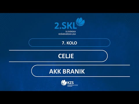 Celje : AKK Branik - 7. kolo - 2. SKL za moške - Sezona 2020/21 - 2/4