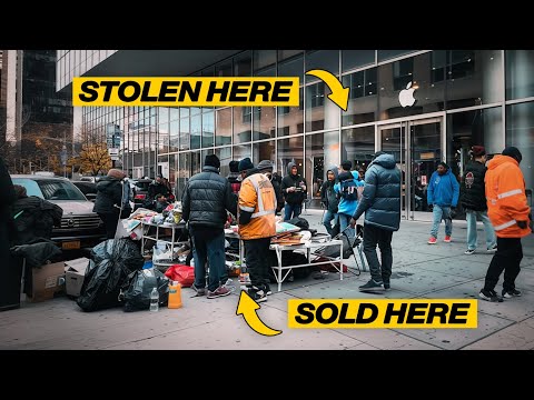 Thieves Loot Stores To Build Illegal NYC Market…