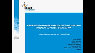 ICCD 2023_ Bu Pantri Heriyati(Binus)_RAWA BELONG REVITALIZATION INTO DKI JAKARTA TOURIST DESTINATION