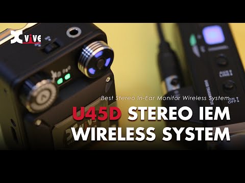 Xvive U45D 5.8 GHz Stereo IEM