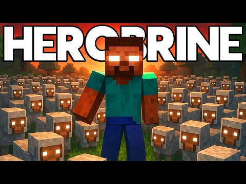 Herobrine summons an army of sheep to defeat me! - Minecraft ITA