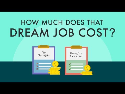 How Much Does That Dream Job Cost
