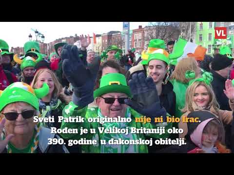 Danas je Dan svetog Patrika, zaštitnika Irske koji nikad nije bio službeno kanoniziran