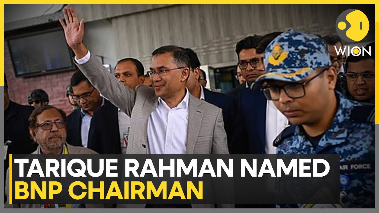 Bangladesh Politics: Tarique Rahman Assumes Office as BNP Chairman Ahead of Polls | WION NEWS