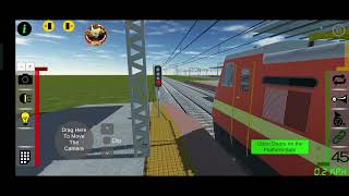 Overtaking 3 Trains Back-to-Back | Train and rail yard simulator