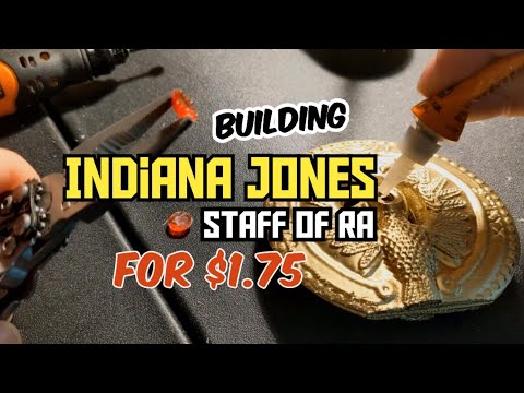 Indiana Jones Staff of Ra Headpiece - Dollar Builds Cosplay