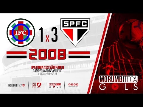 Ipatinga 1x3 São Paulo - Brasileiro 2008 - Rodada 28 - 04/10/2008