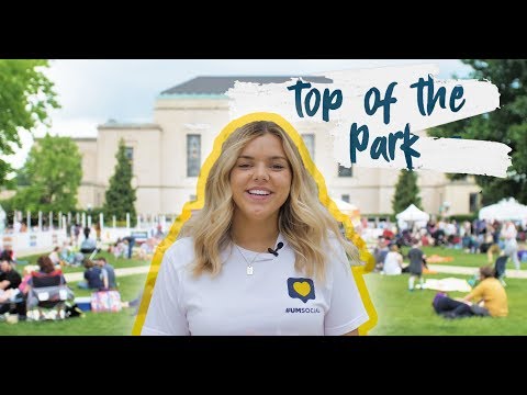 Summer At The University of Michigan - Top of the Park