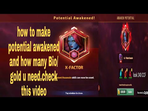 How to unlock awakening skill and full cost details, marvel future fight
