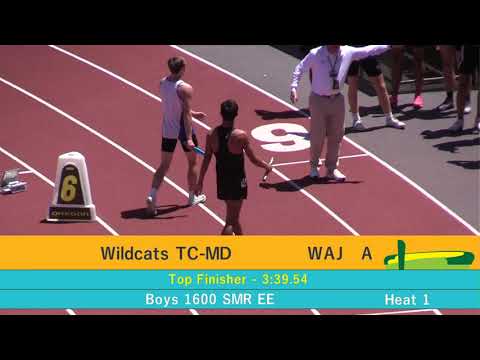 2023 Nike Outdoor Nationals SMR 1600M [200-200-400-800] Emerging Elite