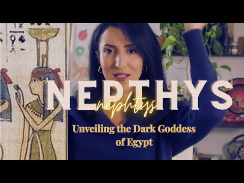 Nephthys: The Egyptian Dark Goddess They Don’t Talk About — Change, Protection & Rebirth 🖤