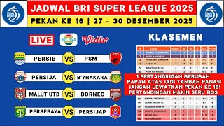 Download lagu Liga 1 2025 Schedule Week 16 - Persib vs PSM - Persija vs Bhayangkara - Liga 1 Indonesia 2025 mp3