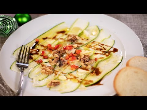 The Chef's Kitchen | Zucchini Carpaccio