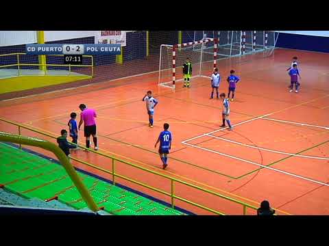 JUEGO DIRECTO FS ALEVÍN - CD PUERTO -  POLILLAS CEUTA  1º PARTE