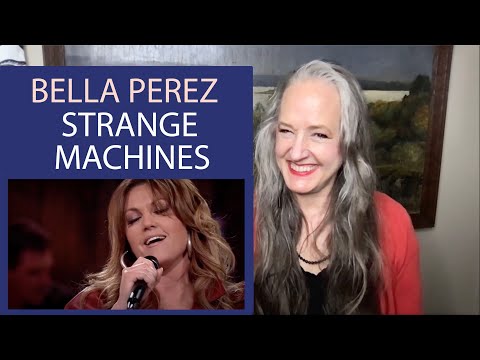 Voice Teacher Reaction to Belle Perez - Strange Machines | Beste Zangers 2021