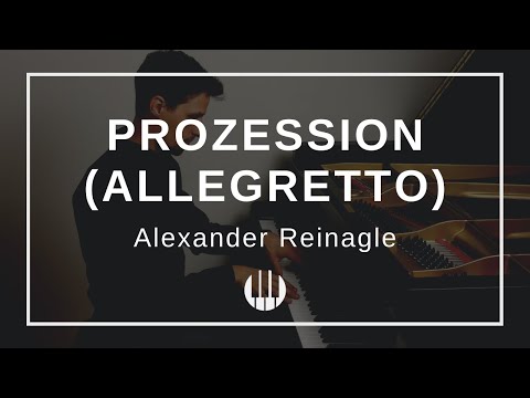 Prozession / Allegretto from "24 Short and Easy Pieces" Op. 1von Alexander Reinagle