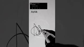 Download lagu Ashik name art signature. Sign A. #sign #signature #nameletter #art #namesign #namesign mp3