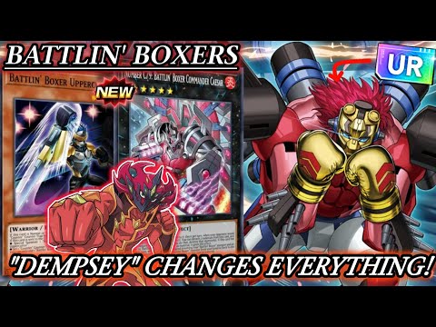 FINALLY! BATTLIN BOXERS are INSANE with a NEW F2P Card: DEMPSEY (UR Ranked Ticket) [DUEL LINKS]