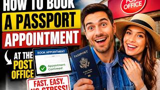 How to book a passport appointment at the post office