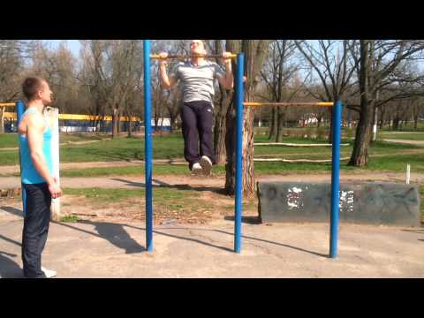 THE G.O.D SET /55 PULL UPS 50 DIPS/SAIBOV