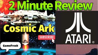 Atari 2600: Cosmic Ark game review. #atari #videogames #gaming #retrogaming #retro #review