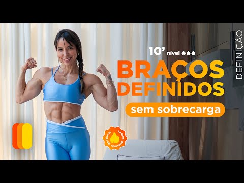 Desafio definir braços em casa - sem peso - 30 dias em casa - Carol Borba