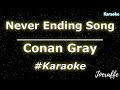 Conan Gray - Never Ending Song (Karaoke)