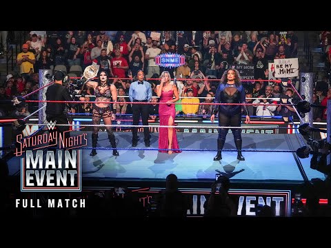 FULL MATCH: Rhea Ripley vs. Nia Jax | Women’s World Title Match: Saturday Night’s Main Event