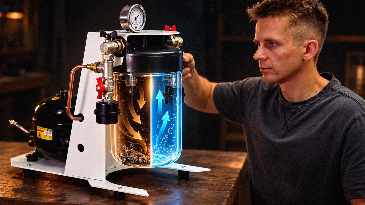 I Built a 2 in 1 Vacuum & Pressure System From One Compressor