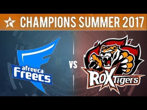 AFS vs ROX LCK SUMMER Highlight full time - Afreeca Freecs vs ROX Tigers