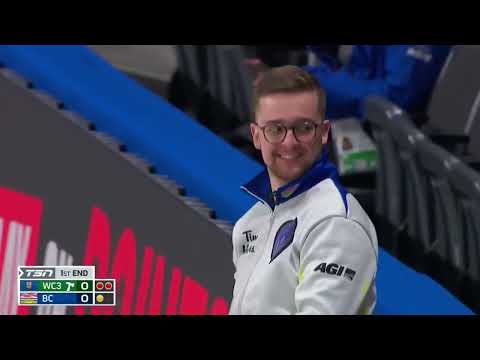 Draw 9 - 2023 Tim Hortons Brier - Sturmay (WC3) vs Gauthier (BC)