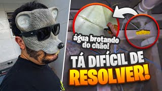 OS VAZAMENTOS NA CASA NOVA VÃO ME DEIXAR MALUCO!