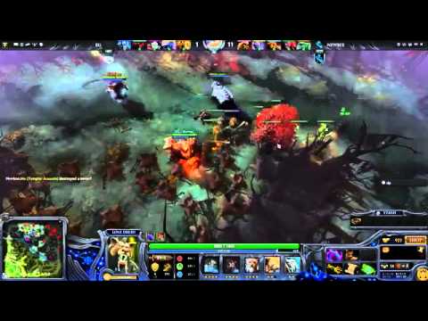 Fear (EG) - Lone Druid | Comeback is Real | EG vs Newbee | Dota 2 Asia Championships 2015 | @60fps