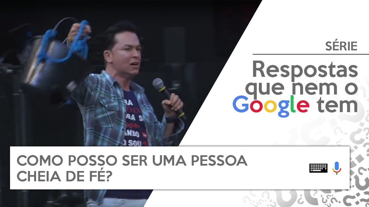 Como posso ser uma pessoa cheia de fé? | Série de mensagens | Pr. Lucinho | 30/06/2018