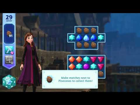 Disney Frozen Adventure Level 16 NO BOOSTERS - A S GAMING ✔️