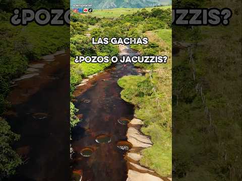 ¿Pozos o jacuzzis Naturales? UNA MARAVILLA ESCONDIDA / LAS GACHAS - GUADALUPE, SANTANDER  #offroad
