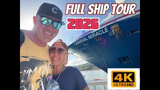 CARNIVAL MIRACLE 2026, ULTIMATE FULL SHIP TOUR in 4K