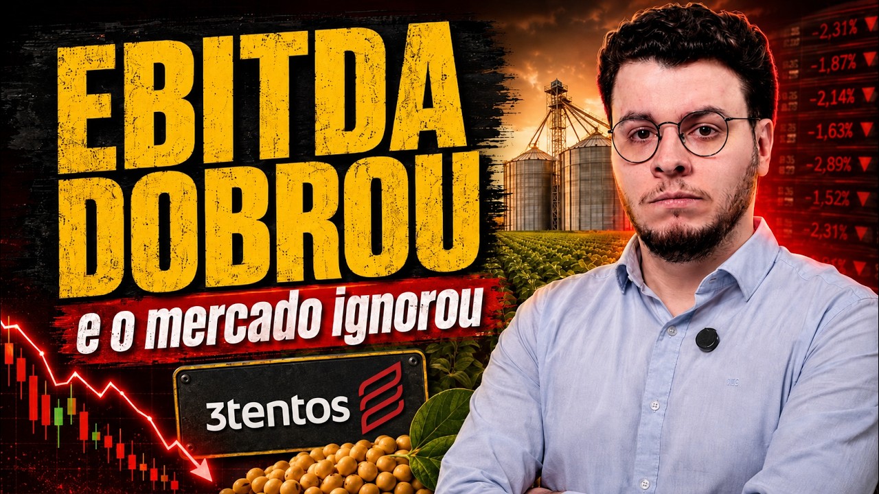TTEN3 DOBROU o EBITDA e ninguém está olhando — o que o mercado está errando