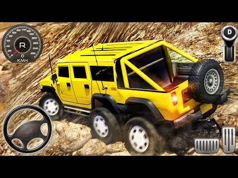 Offroad Truck Spin Tires Drive - Extreme Jeep 6x6 Driving Simulator - Android GamePlay