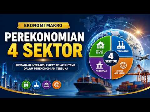 EKONOMI MAKRO: OPEN ECONOMY (PEREKONOMIAN 4 SEKTOR): Peran Expor-Impor Terhadap Pendapatan Nasional