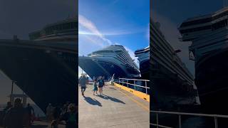 Carnival Sunshine and Magic seen in Grand Turk! #carnivalcruiseline #carnivalmagic #carnivalsunshine