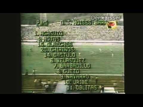 Venezuela 0-1 Perú | Clasificatorias Mexico 86 | GOL de Julio Cesar Uribe