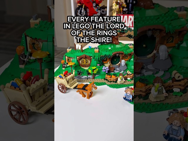 Vídeo relacionado con Caja de exhibición acrílica transparente, compatible con el modelo Lego 10354 Shire Hobbits, caja de exhibición coleccionable para encimera, regalo, caja de polvo, caja de almacenamiento (solo caja de