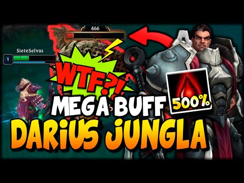 ¡¡WTF!! DRAGON a NIVEL 1 SIN SMITE | DARIUS JUNGLA esta ROTO | LoL | SeVenJungle