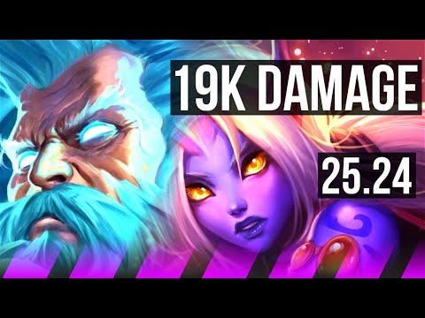 ZILEAN & Miss Fortune vs SORAKA & Sivir (SUP) | 19K damage | EUNE Master | 25.24