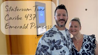Emerald Princess Room Tour | Premium Balcony Stateroom C437 (Caribe Deck)