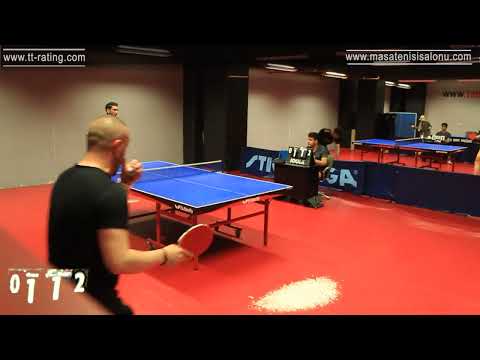 170.TT-Rating Turnuvası - Masa Tenisi - Table Tennis - Match