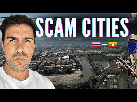 EXPOSING THE SCAM CITIES OF MYANMAR (very intense!) HUMAN TRAFFICKING is horrible in ASIA