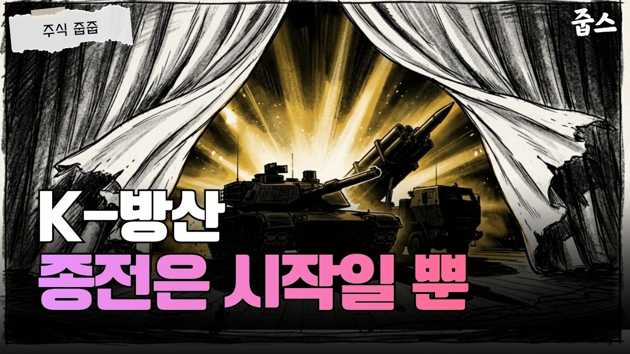 전쟁이 끝났는데 방산주는 왜 더 오를까